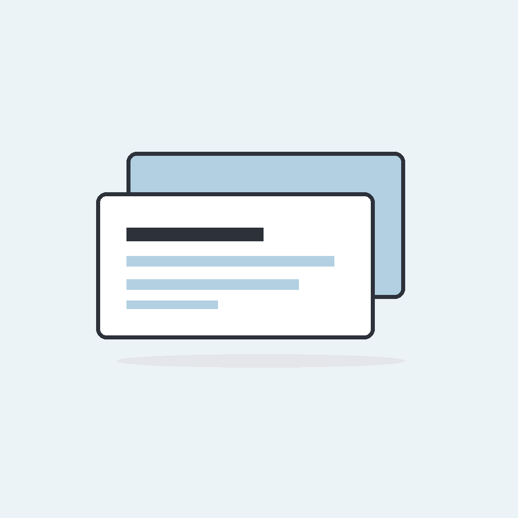 Glossy Laminated Visiting Card