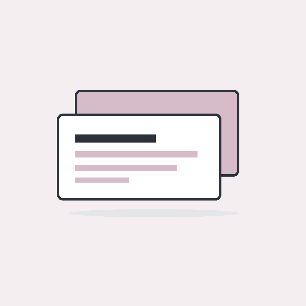 Velvet Soft-Touch Visiting Card