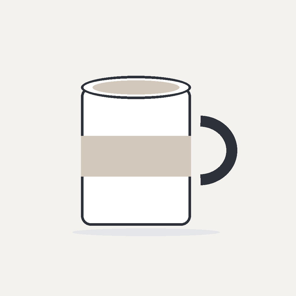 Conical Ceramic Mug