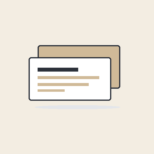 [PI-VC-KRAFT] Kraft Paper Visiting Card